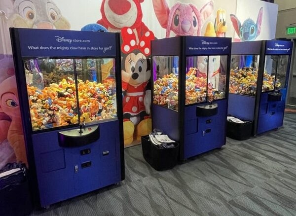 Custom Claw Machine Rental rental for events in Los Angeles, Orange County, and nationwide