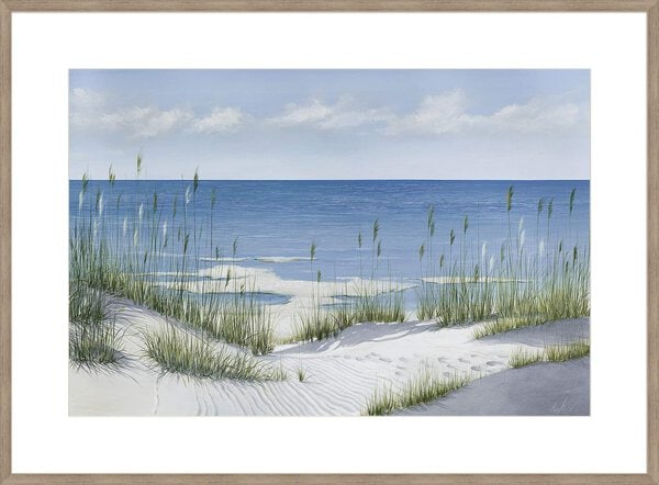 Beach Grass Blue Ocean - 10cm Mount Board - Image 5