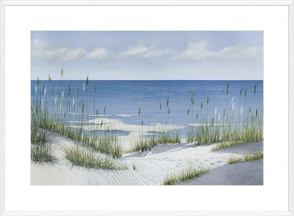 Beach Grass Blue Ocean - 10cm Mount Board - Image 4