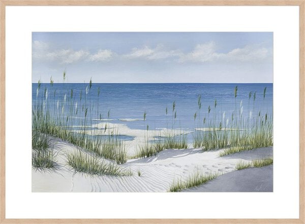 Beach Grass Blue Ocean - 10cm Mount Board - Image 2
