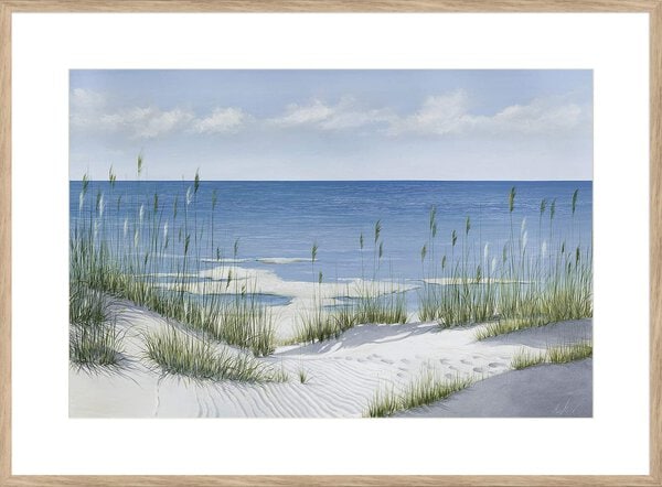 Beach Grass Blue Ocean - 10cm Mount Board - Image 6