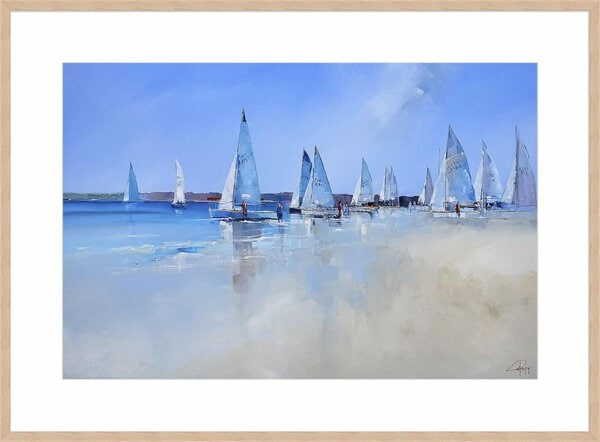 Race Day, Aspendale - 10cm Mount Board - Image 2