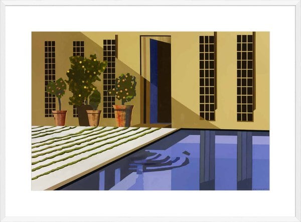 Poolside 1 - 10cm Mount Board Box White