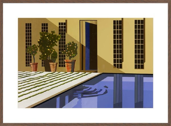 Poolside 1 - 10cm Mount Board Box Walnut