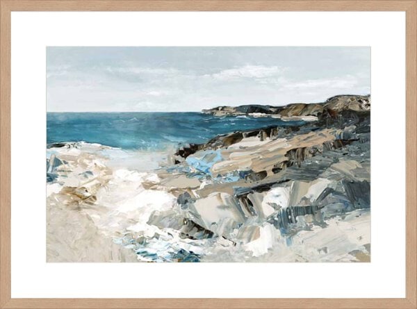 The Shore II - 10cm Mount Board Lg. Box Natural