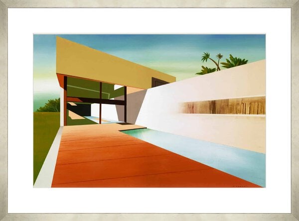 Angular Living - 10cm Mount Board Med. Box Champagne