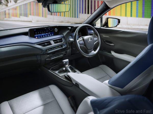 Lexus UX cabin