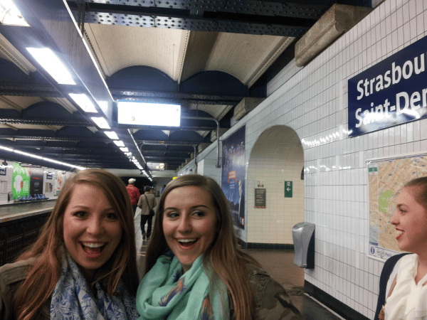 ACIS participants in the Paris metro