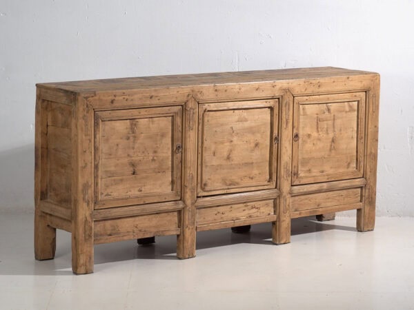 Buffet chinois ancien à trois portes (vers 1900) #14