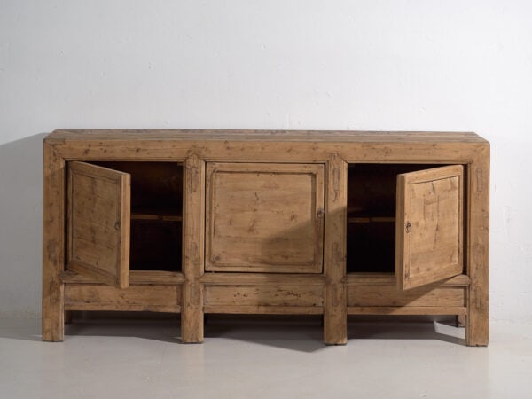 Buffet chinois ancien à trois portes (vers 1900) #14