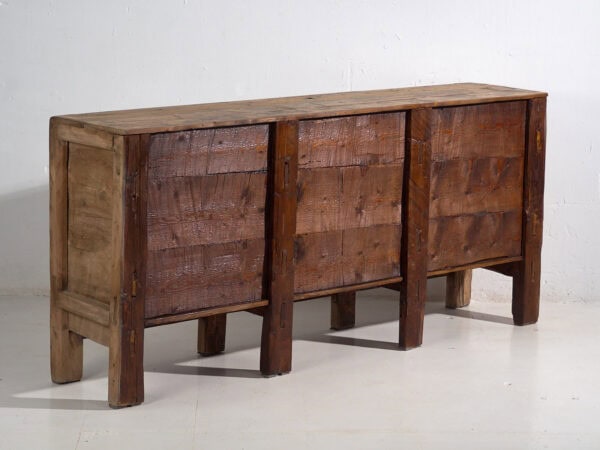 Buffet chinois ancien à trois portes (vers 1900) #14