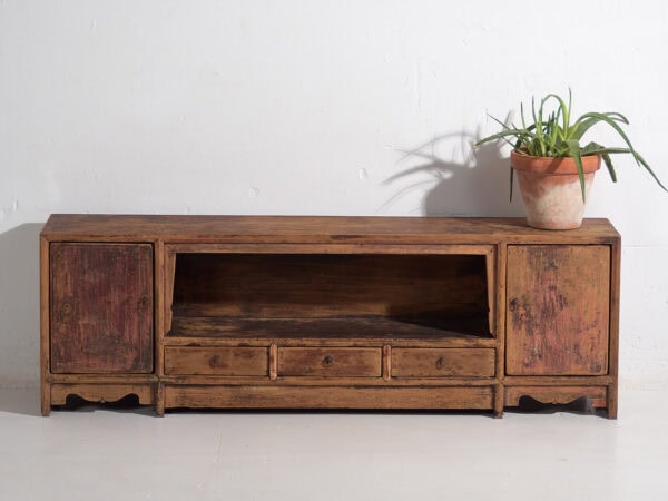 Antique oriental style TV cabinet (c.1900) #24