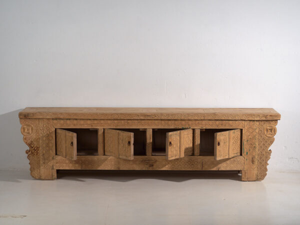 Buffet bas ancien de style oriental (vers 1900) #56