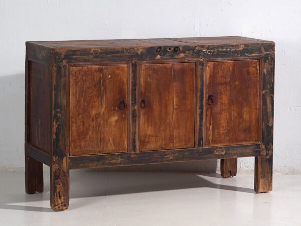 Ancien buffet chinois de style wabi sabi (c.1900) #21