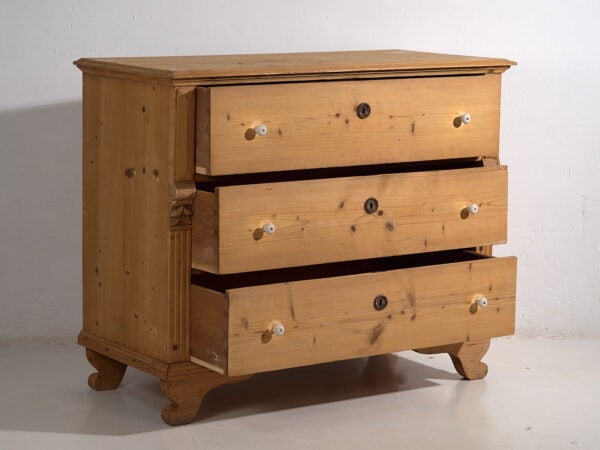 Coffre ancien à trois tiroirs (vers 1920) #57