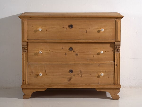 Coffre ancien à trois tiroirs (vers 1920) #57