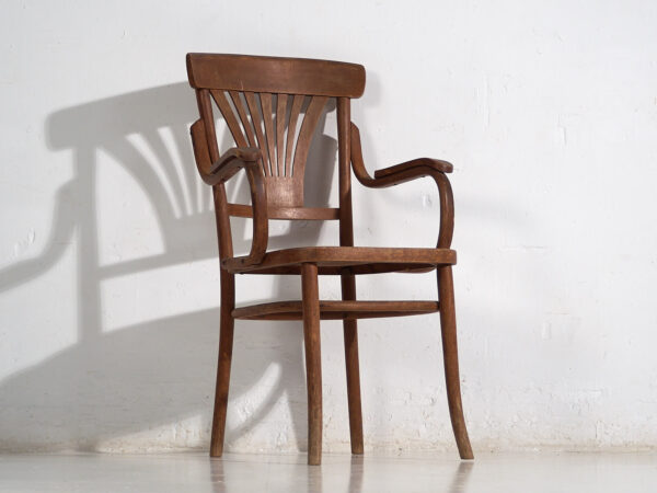 Antique bentwood office chair (c.1920) #6