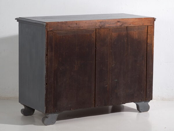 Commode ancienne grise (c.1920) #2