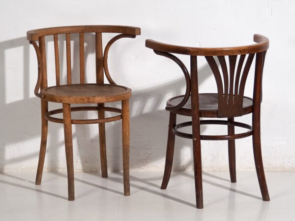 Antique armrest chairs (c.1920). Set of 4 pieces #3