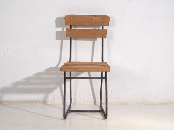 Chaises d'extérieur anciennes (vers 1920). Ensemble de 2 pièces #1