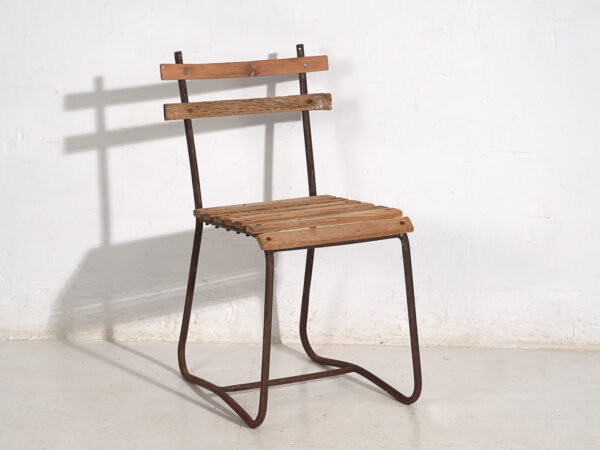 Antique garden chairs (c.1920). Set of 2 pieces #2