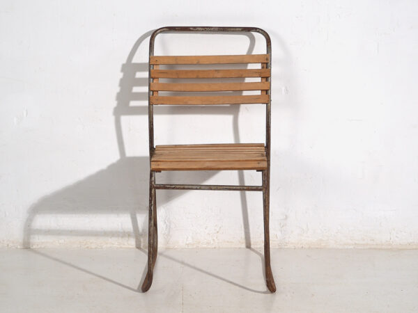 Antique garden chairs (c.1920). Set of 2 pieces