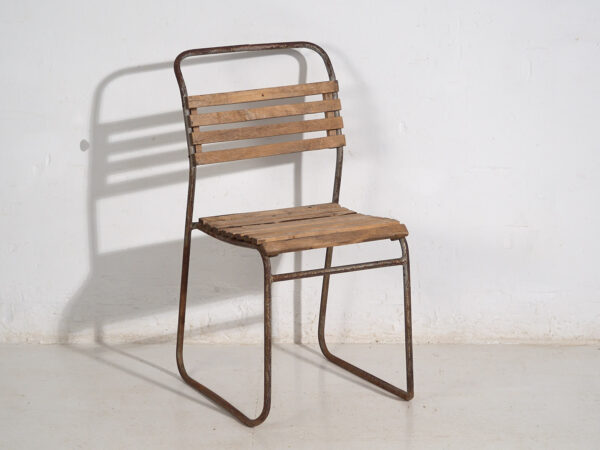 Antique garden chairs (c.1920). Set of 2 pieces