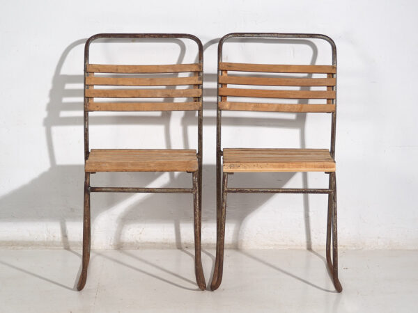 Antique patio chairs (c.1920). Set of 4 pieces #2