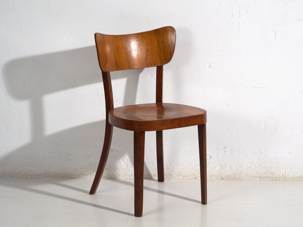 Sillas de madera curvada estilo retro (c.1950). Conjunto de 2 piezas #3