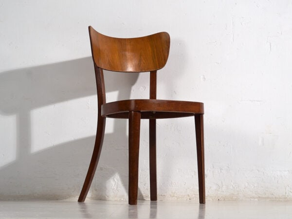 Sillas de madera curvada estilo retro (c.1950). Conjunto de 2 piezas #3