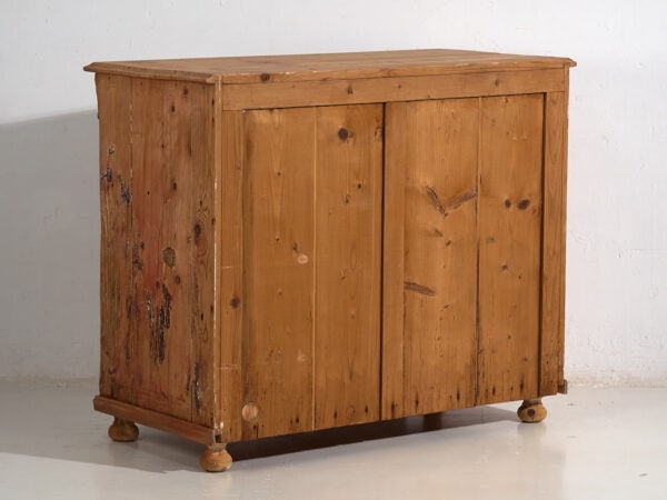 Commode ancienne en bois massif (c.1920) #79