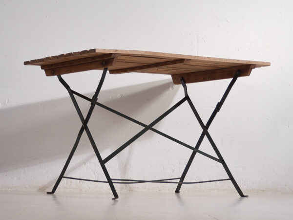 Table pliante d'extérieur ancienne (c.1920) #30