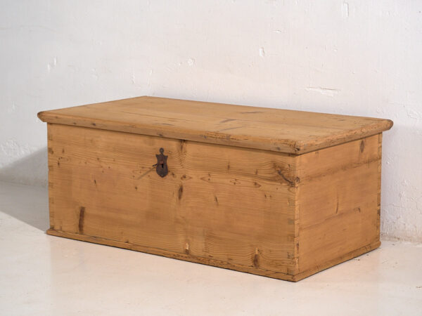 Antique solid wood trunk (c.1920) #2