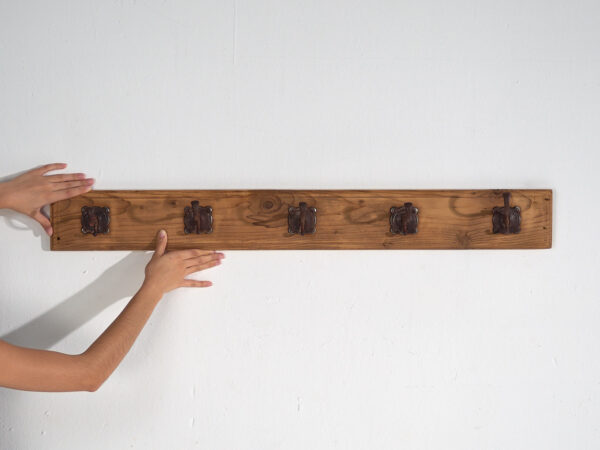 Antiguo perchero de pared (c.1920) #23