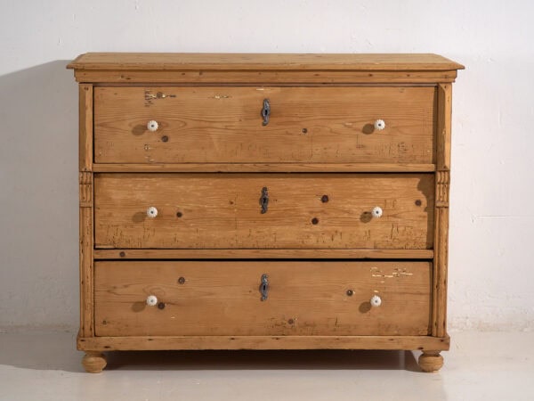 Coffre ancien à trois tiroirs (vers 1920) #36