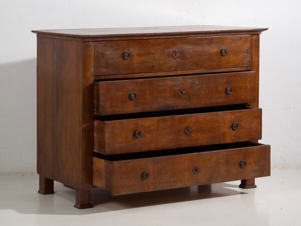 Coffre ancien à quatre tiroirs (vers 1850) #85