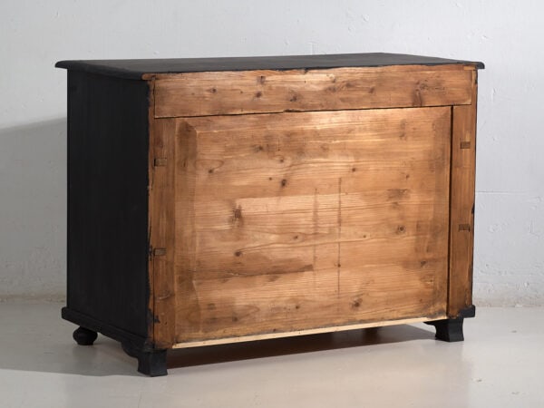 Commode noire ancienne (c.1920) #86
