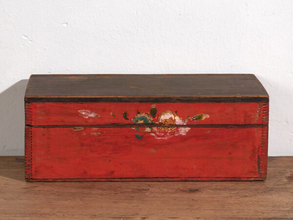 Coffret oriental rouge ancien (c.1900) #33