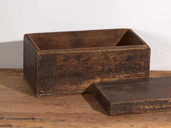 Small antique wabi sabi style chest (c.1900) #35