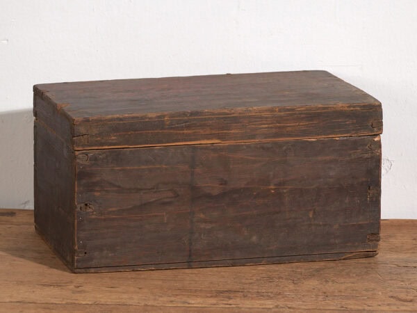 Small antique wabi sabi style chest (c.1900) #35