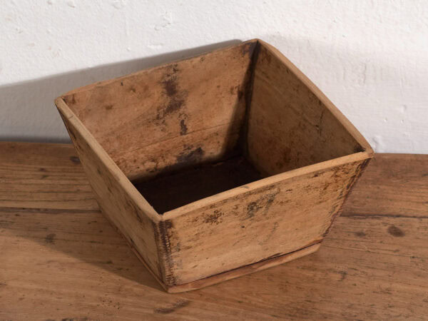 Bol carré wabi-sabi ancien (c.1920) #8