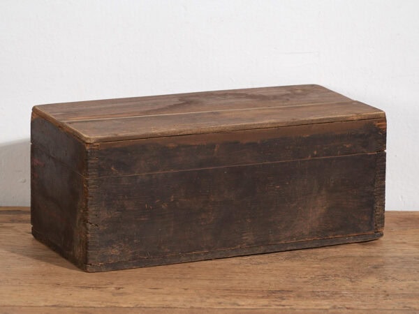 Cofre rojo antiguo (c.1900) #40