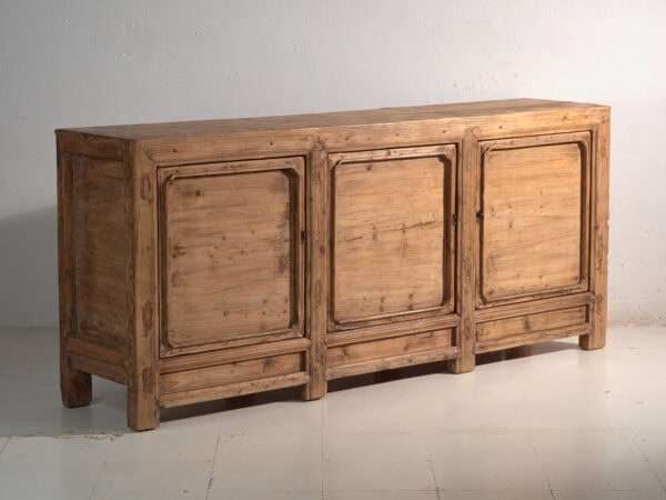 Aparador de comedor antiguo de tres puertas (c.1900) #69