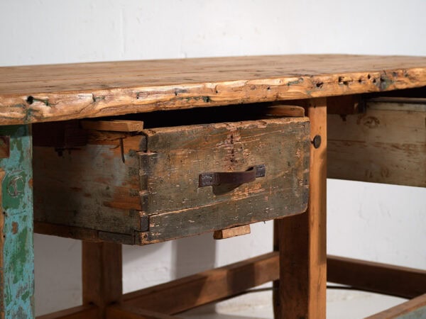 Mesa de trabajo antigua (c.1920) #15