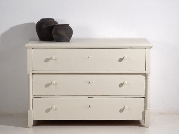 Cajonera blanca antigua (c.1920) #53