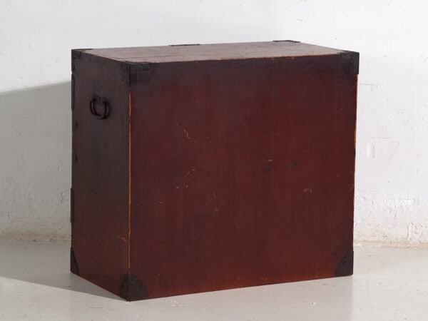 Choba-dansu japonés antiguo en madera de cedro, periodo Meiji/Taishō (c. 1890–1920) #45