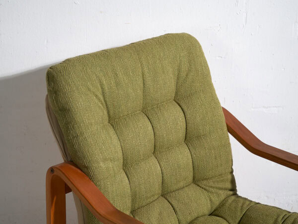 Butaca vintage de color verde olivo (c.1950) #80