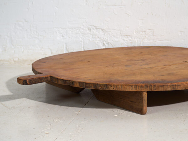 Tabla de cortar antigua en madera maciza – Europa central, circa 1920
