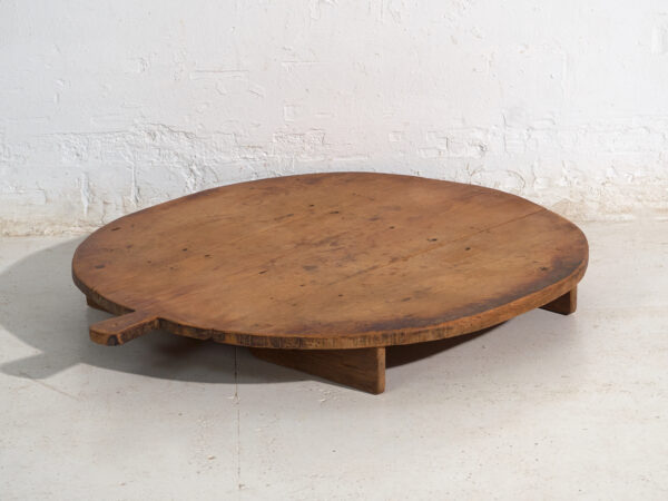 Tabla de cortar antigua en madera maciza – Europa central, circa 1920