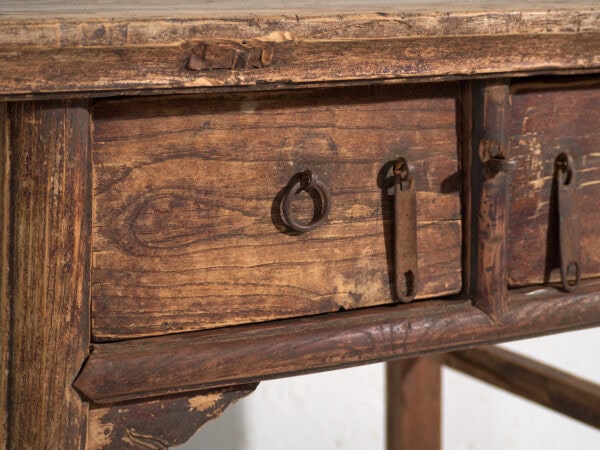 Mesa de trabajo antigua con cajones – China, circa 1900